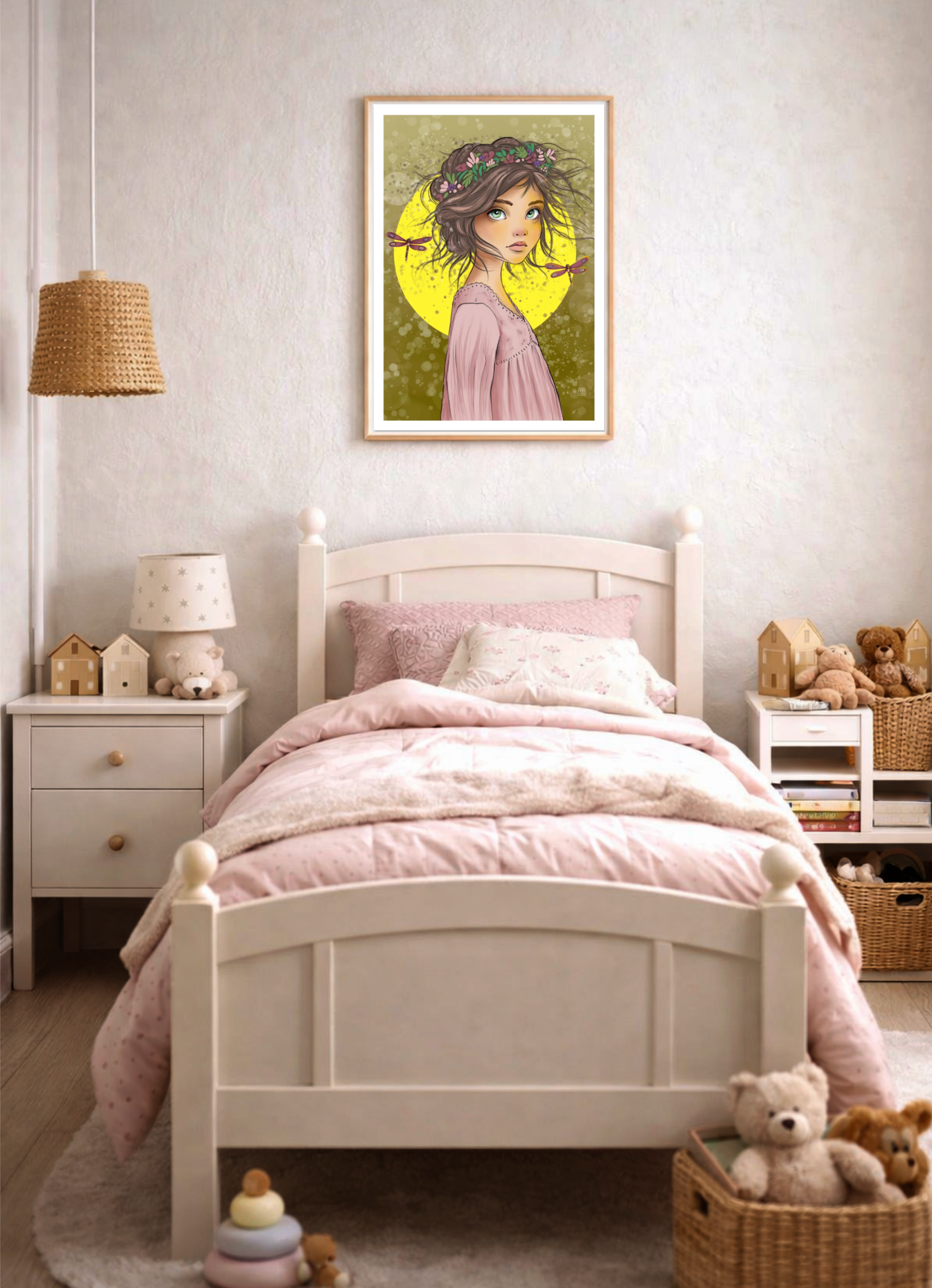 Drømmesamling - 3 kunsttrykk A3